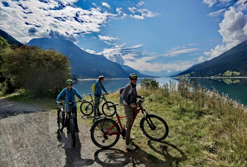 Reschenpass Radweg