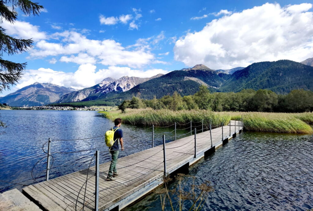 Naturjuwel Haidersee - am Hochplateau Reschenpass